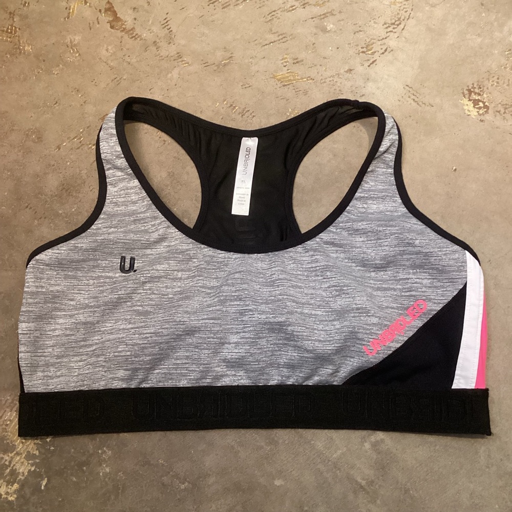 Unbridled by TAIL Scoop Neck Medium Impact Sports Bra Size XL Unpadded